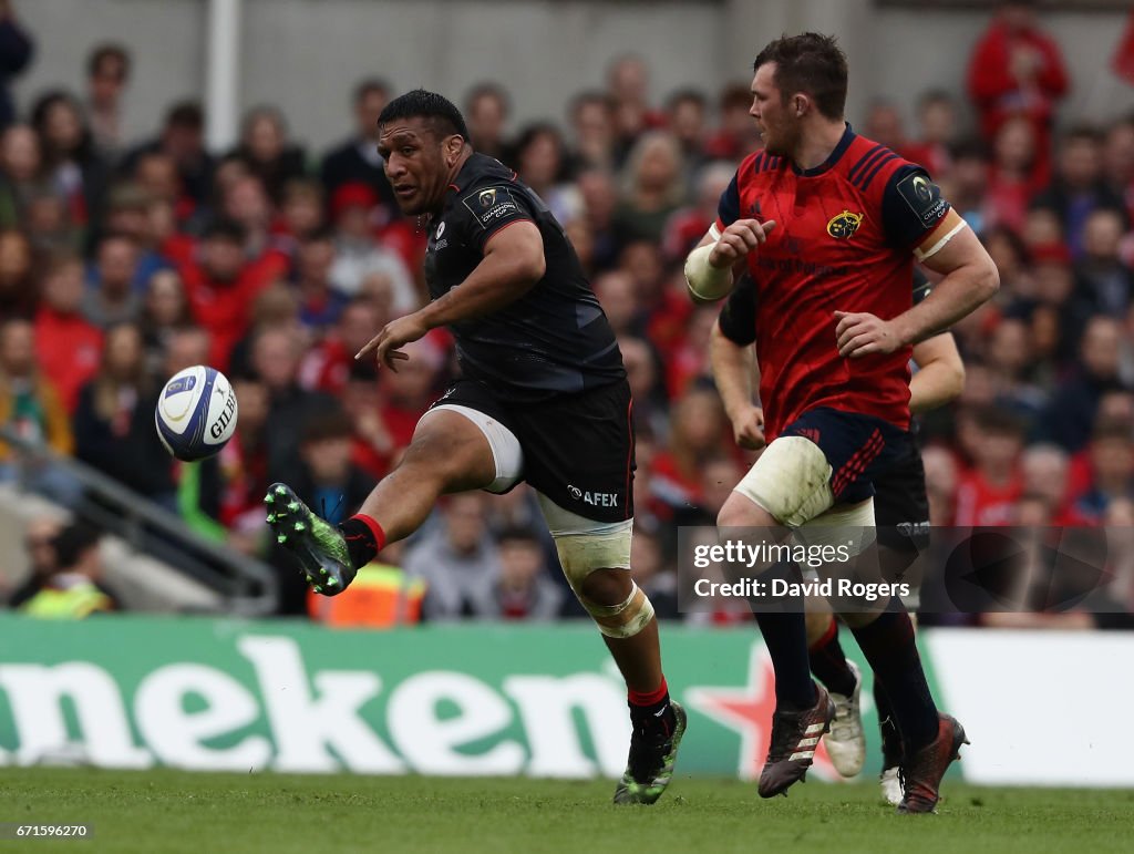 Munster Rugby v Saracens - European Rugby Champions Cup