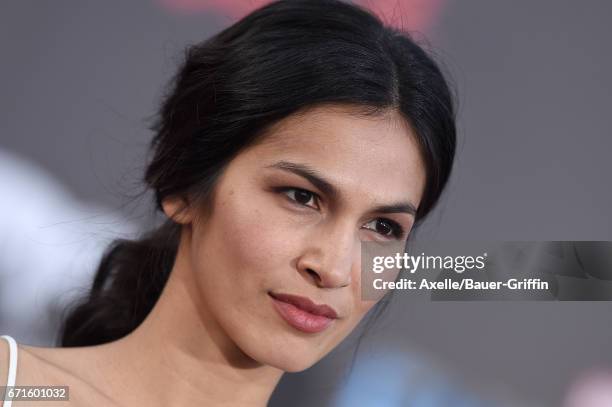 Actress Elodie Yung arrives at the premiere of Disney and Marvel's 'Guardians of the Galaxy Vol. 2' at Dolby Theatre on April 19, 2017 in Hollywood,...