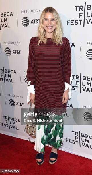 Actress Dree Hemingway attends "Love After Love" premiere during the 2017 Tribeca Film Festival at SVA Theatre on April 22, 2017 in New York City.