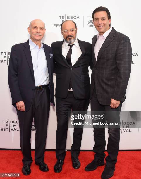 Economist Jeremy Rifkin, filmmaker Eddy Moretti and Chief Executive Officer of Ford, Mark Fields attend Ford Presents A VICE Impact Film, "The Third...