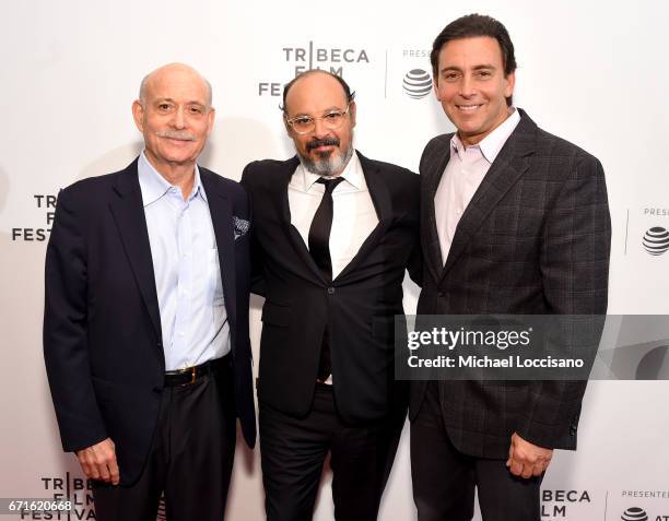 Economist Jeremy Rifkin, filmmaker Eddy Moretti and Chief Executive Officer of Ford, Mark Fields attend Ford Presents A VICE Impact Film, "The Third...