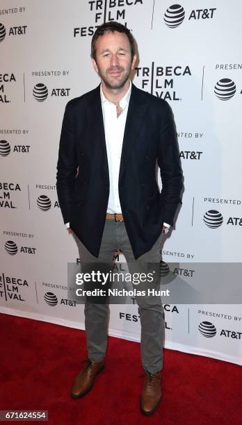 Actor Chris ODowd attends "Love After Love" premiere during the 2017 Tribeca Film Festival at SVA Theatre on April 22, 2017 in New York City.