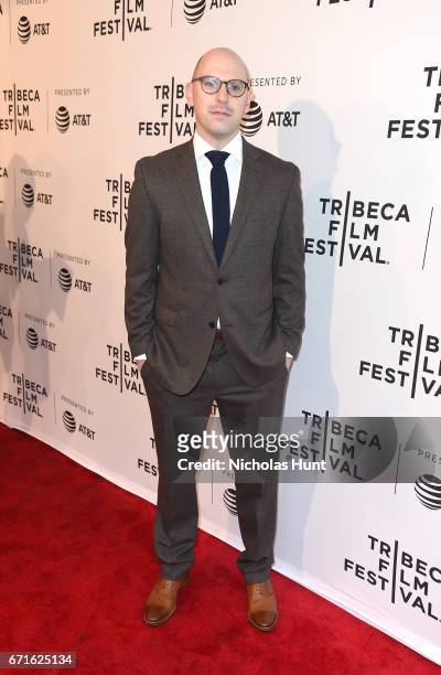 Director/co-writer Russell Harbaugh attends "Love After Love" premiere during the 2017 Tribeca Film Festival at SVA Theatre on April 22, 2017 in New...