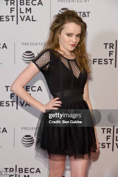 Actor Nadia Alexander attends the "Blame" Premiere during 2017 Tribeca Film Festival at Cinepolis Chelsea on April 22, 2017 in New York City.