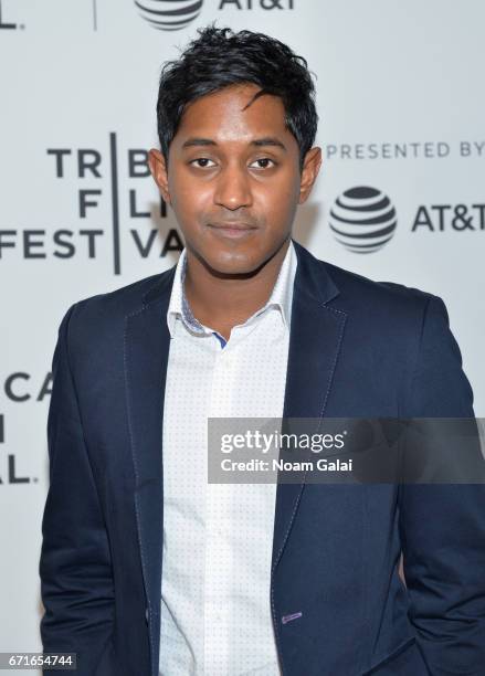 Giri Tharan attends the "Tilt" Premiere during 2017 Tribeca Film Festival at Cinepolis Chelsea on April 22, 2017 in New York City.