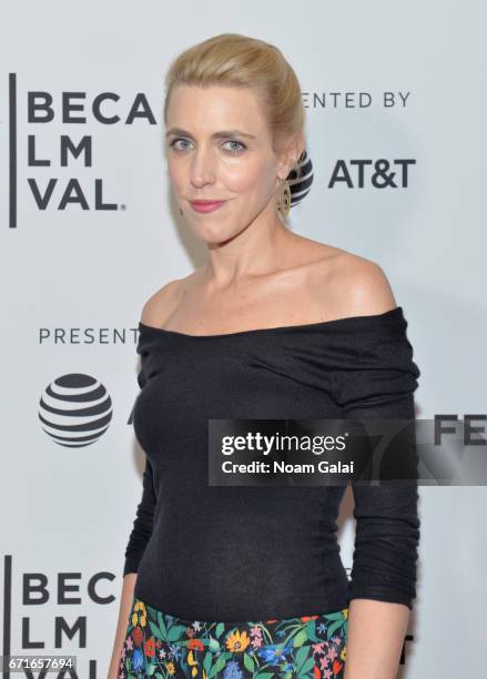 Correspondent Clarissa Ward attends "The Last Animals" Premiere during 2017 Tribeca Film Festival at Cinepolis Chelsea on April 22, 2017 in New York...