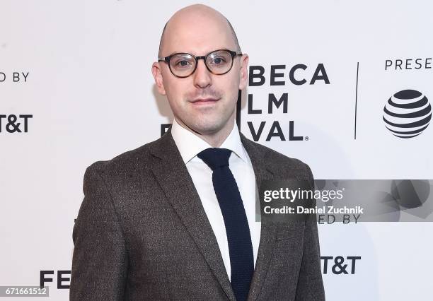 Director Russell Harbaugh attends the 'Love After Love' premiere during the 2017 Tribeca Film Festival at SVA Theatre on April 22, 2017 in New York...