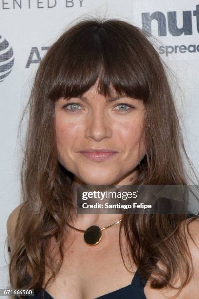 Rebecca Cronshey attends the "Little Bird" premiere during the 2017 Tribeca Film Festival at Regal Battery Park Cinemas on April 22, 2017 in New York...