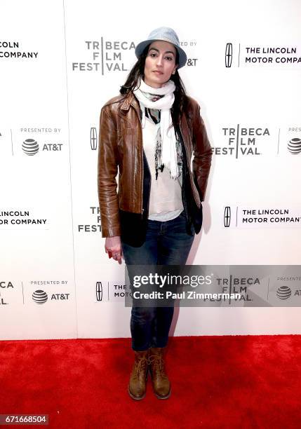 Laetitia Eido attends the 2017 Tribeca Film Festival "The Lovers" screening at BMCC Tribeca PAC on April 22, 2017 in New York City.