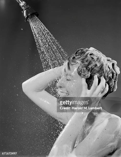 Woman In Shower.