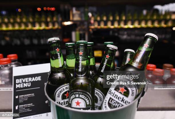 Atmosphere at the After Party for Permission Sponsored by Heineken during 2017 Tribeca Film Festival at Up&Down on April 22, 2017 in New York City.