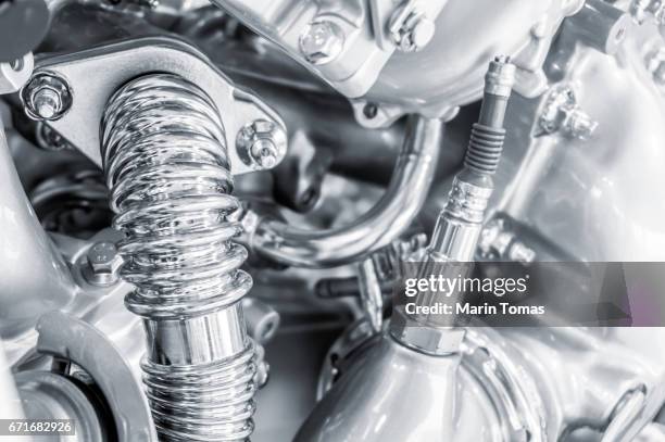 machine close up - steel tubing stock pictures, royalty-free photos & images