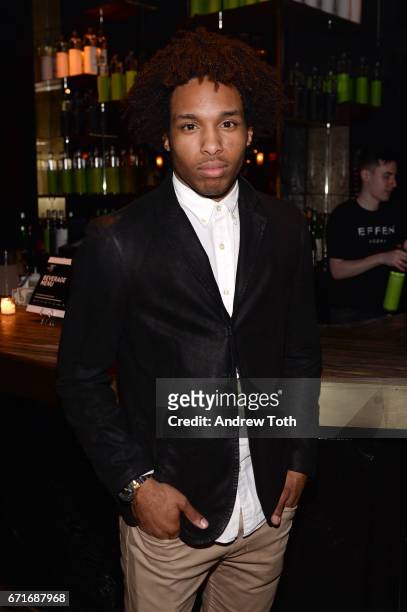 Al-Jaleel Knox attends the after party for Dog Years presented by EFFEN Vodka during 2017 Tribeca Film Festival at The Griffin Pop-Up on April 22,...
