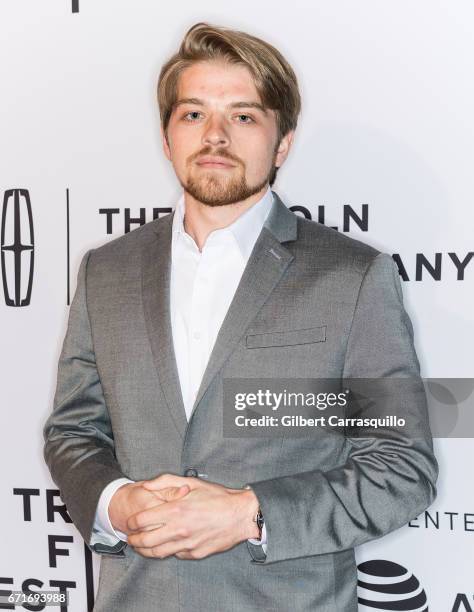 Producer Sean Rappleyea attends the 'Literally, Right Before Aaron' Premiere during 2017 Tribeca Film Festival at SVA Theatre on April 22, 2017 in...