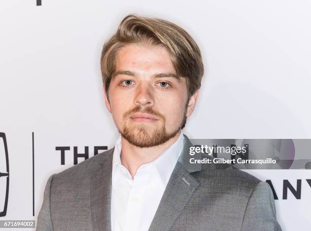 Producer Sean Rappleyea attends the 'Literally, Right Before Aaron' Premiere during 2017 Tribeca Film Festival at SVA Theatre on April 22, 2017 in...