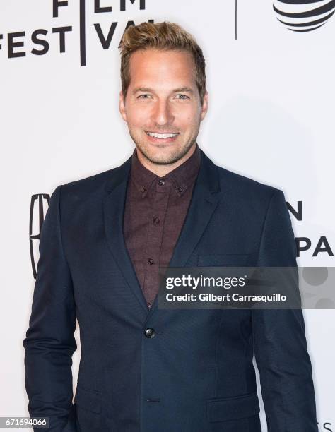 Actor Ryan Hansen attends the 'Literally, Right Before Aaron' Premiere during 2017 Tribeca Film Festival at SVA Theatre on April 22, 2017 in New York...