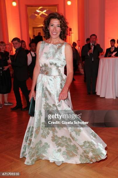 Adele Neuhauser during the ROMY award at Hofburg Vienna on April 22, 2017 in Vienna, Austria.