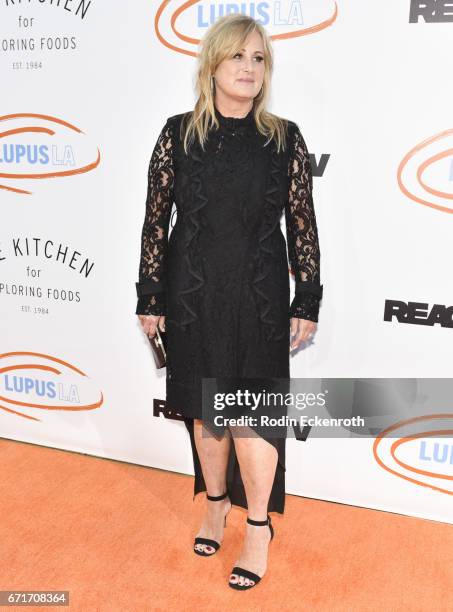 Philanthropist Kelly Stone attends Lupus LA's 2017 Orange Ball: Rocket To A Cure at California Science Center on April 22, 2017 in Los Angeles,...