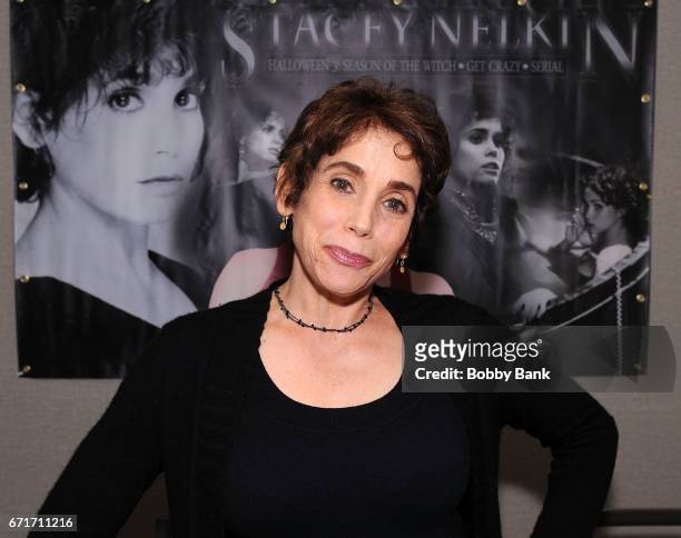 Stacy Nelkin attends Chiller Theatre Expo Spring 2017 at Hilton Parsippany on April 22, 2017 in Parsippany, New Jersey.