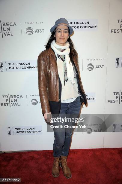 Laetitia Eido attends "The Lovers" screening during 2017 Tribeca Film Festival at BMCC Tribeca PAC on April 22, 2017 in New York City.
