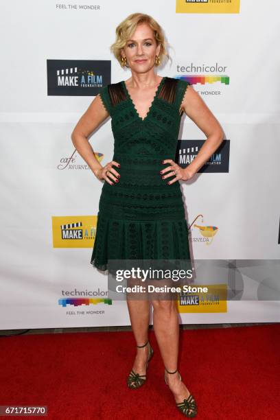 Penelope Ann Miller attends the Premiere of "The Black Ghiandola" hosted by Make A Film Foundation at Samuel Goldwyn Theater on April 22, 2017 in...