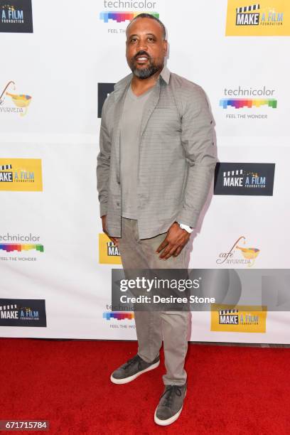 Bryan Barber attends the Premiere of "The Black Ghiandola" hosted by Make A Film Foundation at Samuel Goldwyn Theater on April 22, 2017 in Beverly...