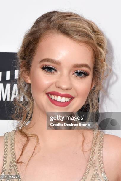 Jade Pettyjohn attends the Premiere of "The Black Ghiandola" hosted by Make A Film Foundation at Samuel Goldwyn Theater on April 22, 2017 in Beverly...