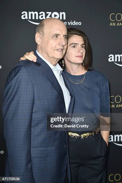 Jeffrey Tambor and Gaby Hoffmann attend Amazon Prime Video's Emmy FYC Event And Screening For "Transparent" - Arrivals on April 22, 2017 in...