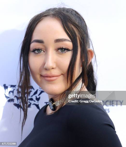 Noah Cyrus arrives at the Humane Society Of The United States' Annual To The Rescue! Los Angeles Benefit at Paramount Studios on April 22, 2017 in...