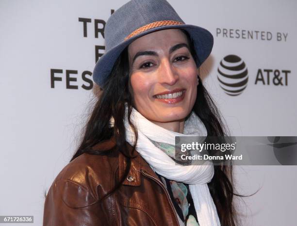 Laetitia Eido attends the "The Lovers" premiere at BMCC Tribeca PAC on April 22, 2017 in New York City.