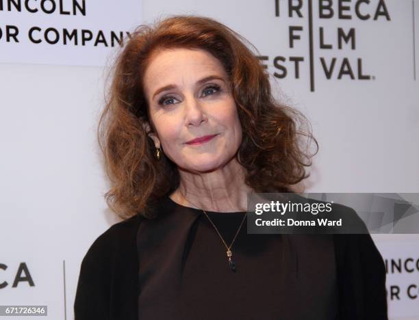 Debra Winger attends the "The Lovers" premiere at BMCC Tribeca PAC on April 22, 2017 in New York City.