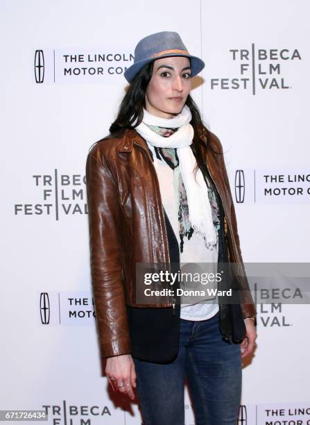 Laetitia Eido attends the "The Lovers" premiere at BMCC Tribeca PAC on April 22, 2017 in New York City.