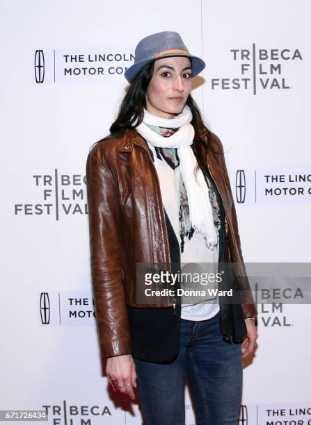 Laetitia Eido attends the "The Lovers" premiere at BMCC Tribeca PAC on April 22, 2017 in New York City.