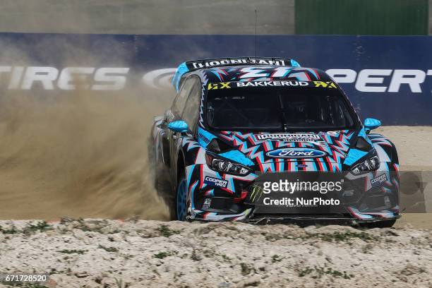 Andreas BAKKERUD in Ford Focus RS of Hoonigan Racing Division in action during the World RX of Portugal 2017, at Montalegre International Circuit in...