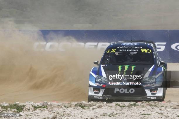 Petter SOLBERG in Volkswagen Polo GTI of PSRX Volkswagen Sweden in action during the World RX of Portugal 2017, at Montalegre International Circuit...