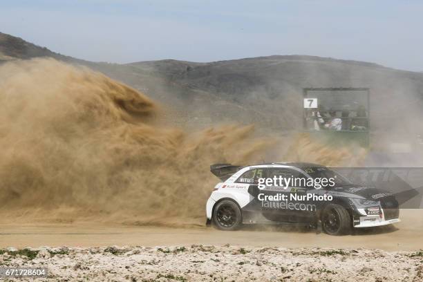 Reinis NITISS in Audi S1 of EKS in action during the World RX of Portugal 2017, at Montalegre International Circuit in Portugal on April 22, 2017.