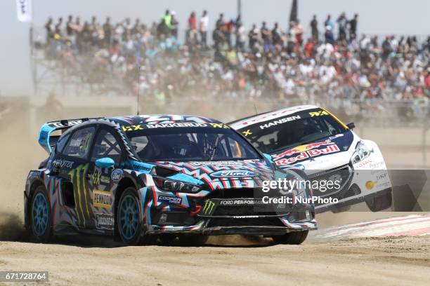 Andreas BAKKERUD in Ford Focus RS of Hoonigan Racing Division in action during the World RX of Portugal 2017, at Montalegre International Circuit in...