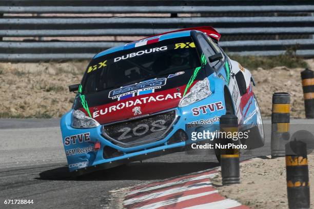 Jean-Baptiste DUBOURG in Peugeot 208 of DA Racing in action during the World RX of Portugal 2017, at Montalegre International Circuit in Portugal on...