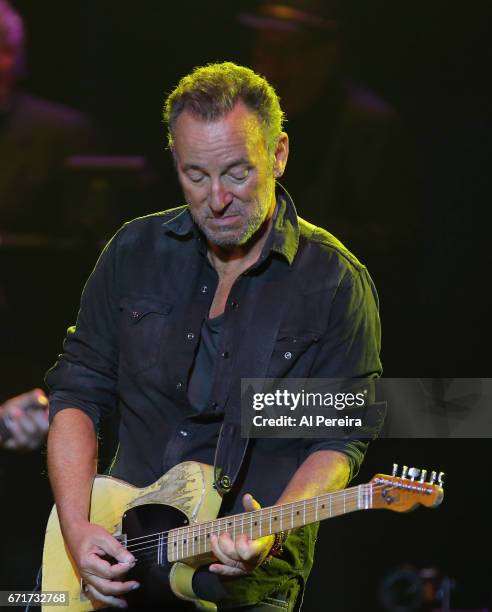 Bruce Springsteen joins his bandmate Steven Van Zandt when Little Steven and The Disciples of Soul perform during the 2017 Asbury Park Music and FIlm...