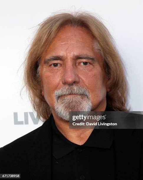 Musician Geezer Butler attends the Humane Society of the United States' Annual To The Rescue! Los Angeles Benefit at Paramount Studios on April 22,...