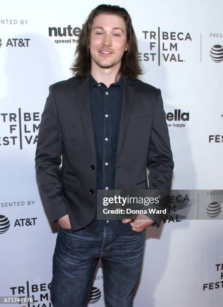 Condon attends the "Fry Day" premiere at Regal Battery Park Cinemas on April 22, 2017 in New York City.