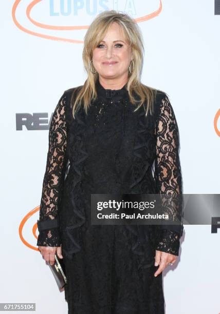 Philanthropist Kelly Stone attends the Lupus LA's 2017 Orange Ball: Rocket To A Cure at The California Science Center on April 22, 2017 in Los...