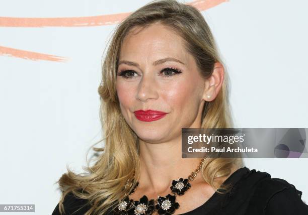 Actress Meredith Monroe attends the Lupus LA's 2017 Orange Ball: Rocket To A Cure at The California Science Center on April 22, 2017 in Los Angeles,...