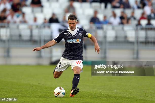 Jeremy Toulalan of Bordeaux during the Ligue 1 match between at Nouveau Stade de Bordeaux on April 22, 2017 in Bordeaux, France.