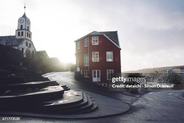 torshavn - îles féroé stock pictures, royalty-free photos & images