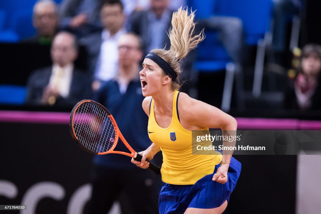 Germany v Ukraine - FedCup World Group Play-Off