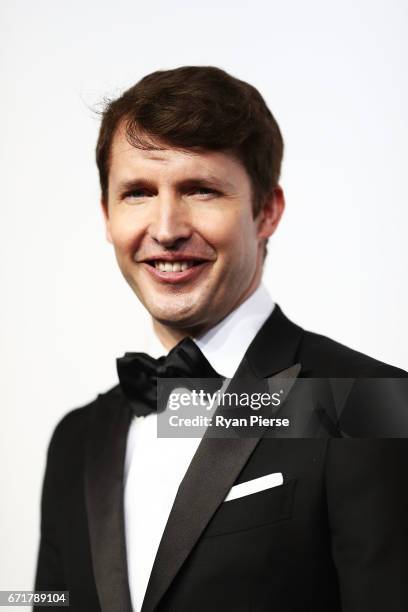 James Blunt arrives at the 59th Annual Logie Awards at Crown Palladium on April 23, 2017 in Melbourne, Australia.