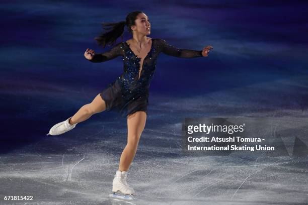 Gabrielle Daleman of Canada performs in the gala exhibition during the day 4 of the ISU World Team Trophy 2017 on April 23, 2017 in Tokyo, Japan.