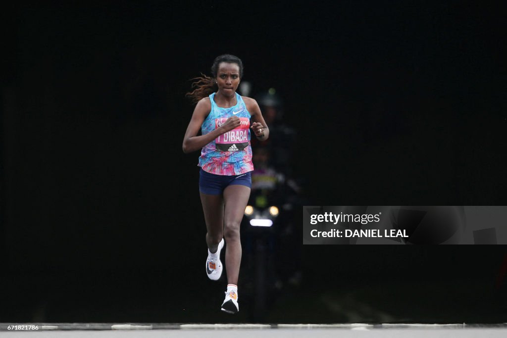 BRITAIN-ATHLETICS-MARATHON