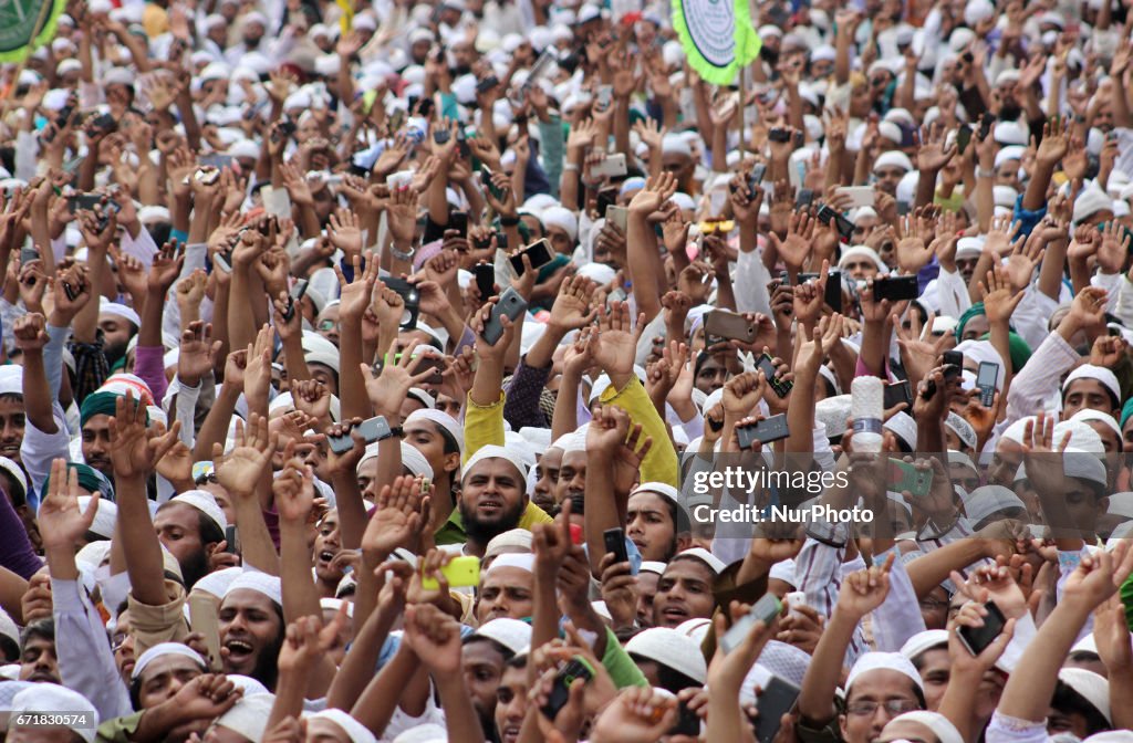 Bangladeshi Muslim Protest rally in Dhaka